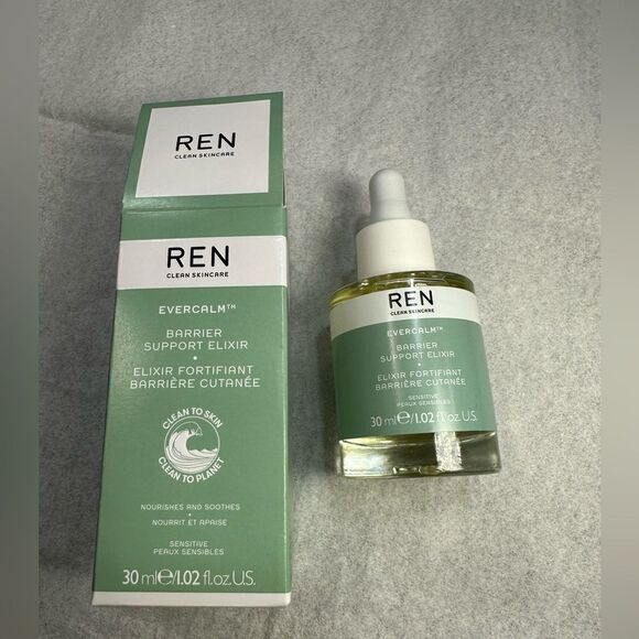 REN Clean Skincare Evercalm Barrier Support Elixir 30ml - Picture 2 of 5